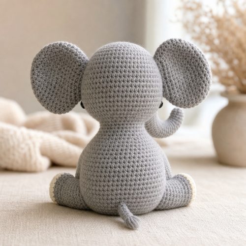 Baby-Elefant Ansicht 3