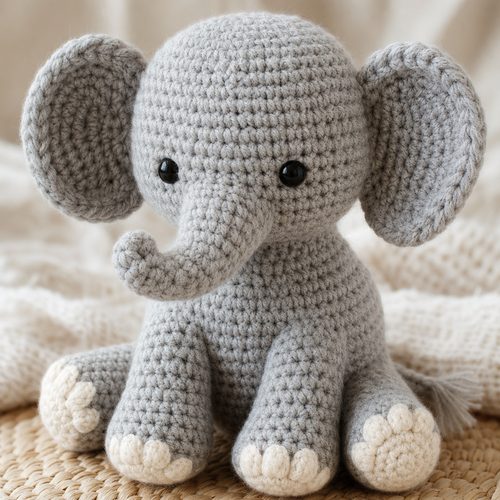 Baby-Elefant Ansicht 4