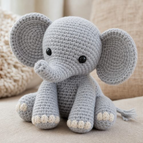 Baby-Elefant Ansicht 5