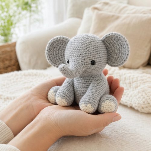 Baby-Elefant Ansicht 6