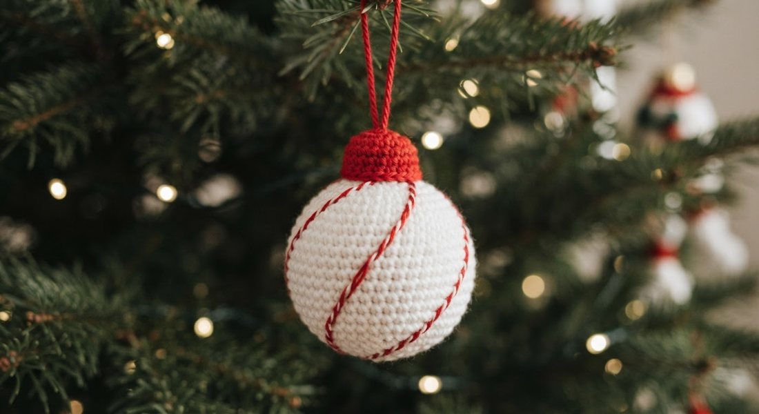 Candy Stripe Bauble