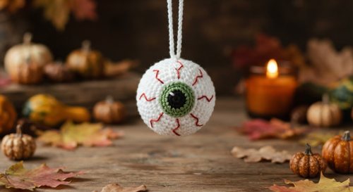 Adorno de globo ocular