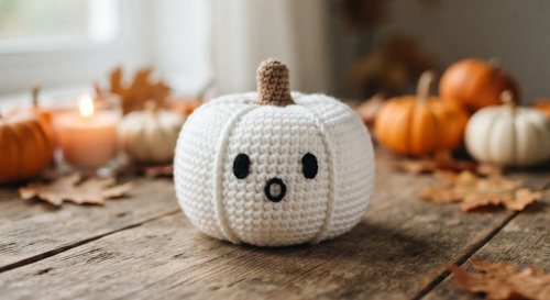Little Ghost Pumpkin
