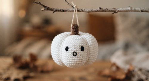 Little Ghost Pumpkin view 2