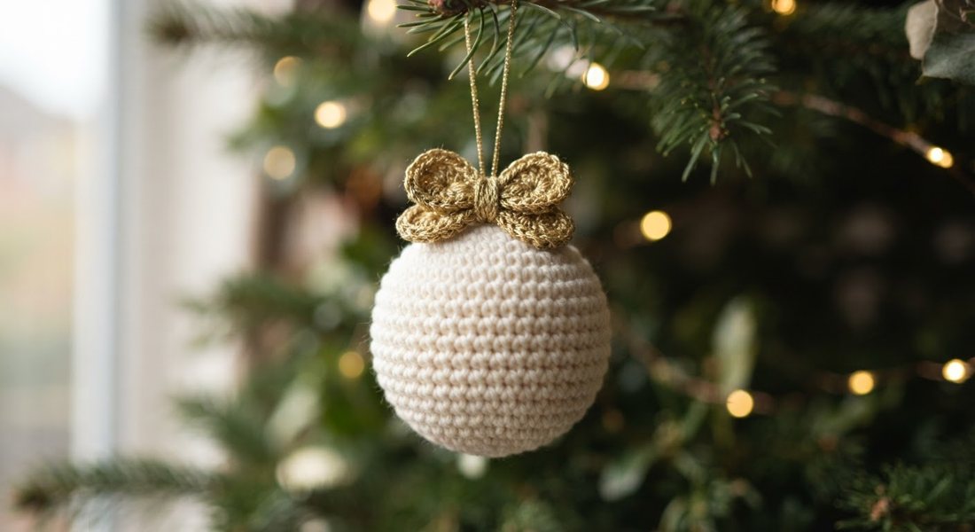 Gold Bow Bauble