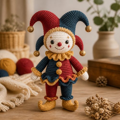 Jester Amigurumi Häkelanleitung
