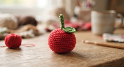 Cherry Crochet Pattern Free PDF: Printable, A4 + US Letter view 2
