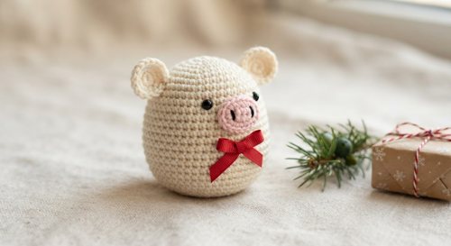 Crochet Cow Pattern Free PDF: Printable, A4 + US Letter view 2