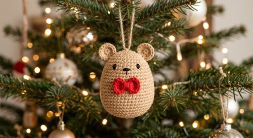 Hamster Crochet Pattern Free PDF: A4 + US Letter view 1