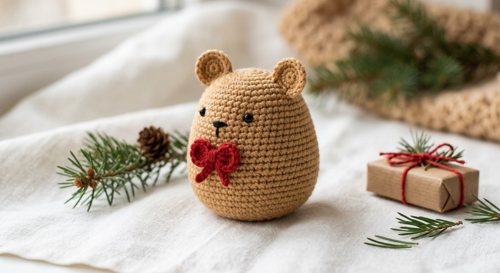Hamster Crochet Pattern Free PDF: A4 + US Letter view 2