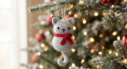 Little Christmas Kitten