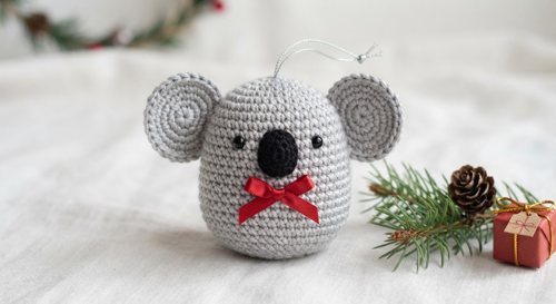 Koala Crochet Pattern Free PDF: Printable, A4 + US Letter view 2