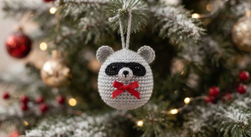 Raccoon Crochet Pattern Free PDF: Printable, A4 + US Letter view 1