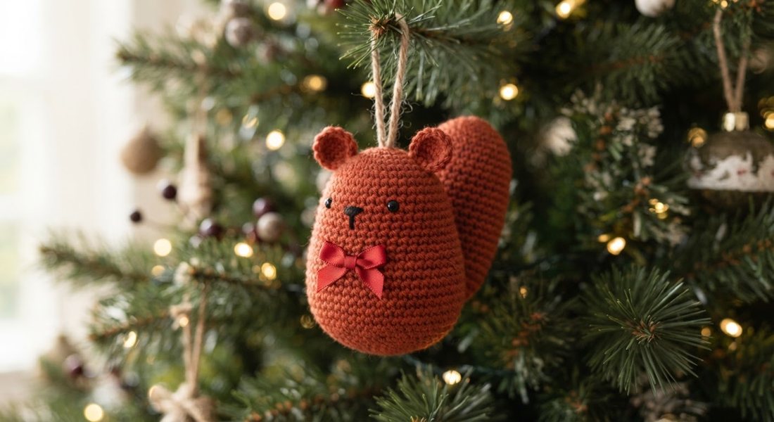 Squirrel Crochet Pattern Free PDF: Printable, A4 + US Letter