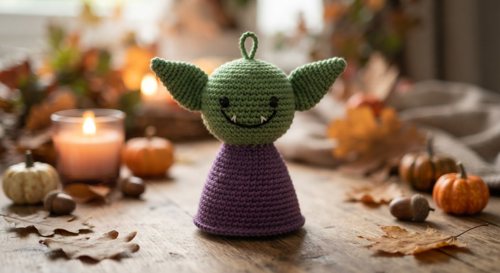 Free Goblin Crochet Pattern: Printable PDF, A4 + US Letter view 1