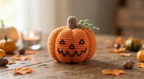 Mini calabaza de Halloween