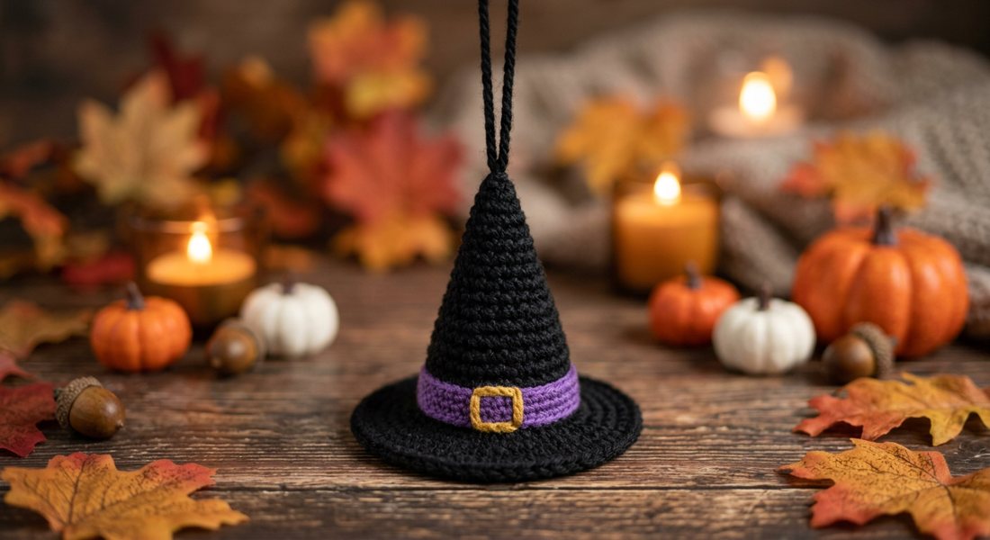 Mini Witch Hat Ornament