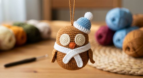 Owl in a Hat view 2