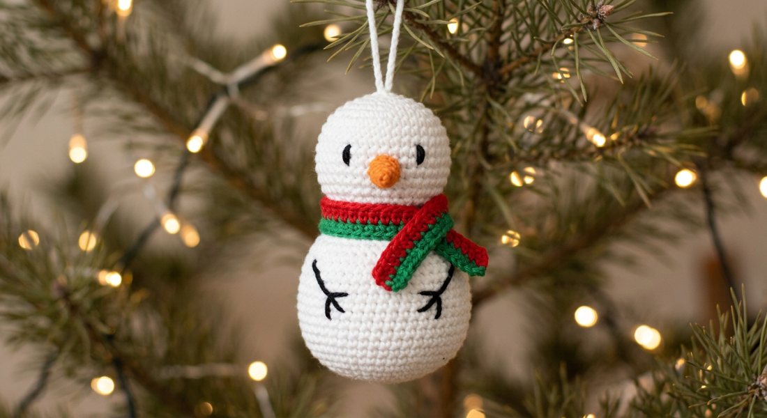 Boneco de Neve de Cachecol