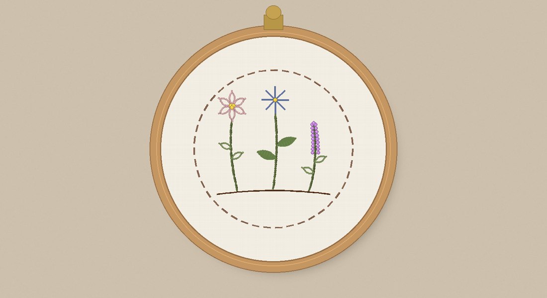 Beginner Embroidery Sampler Pattern: Free Printable PDF