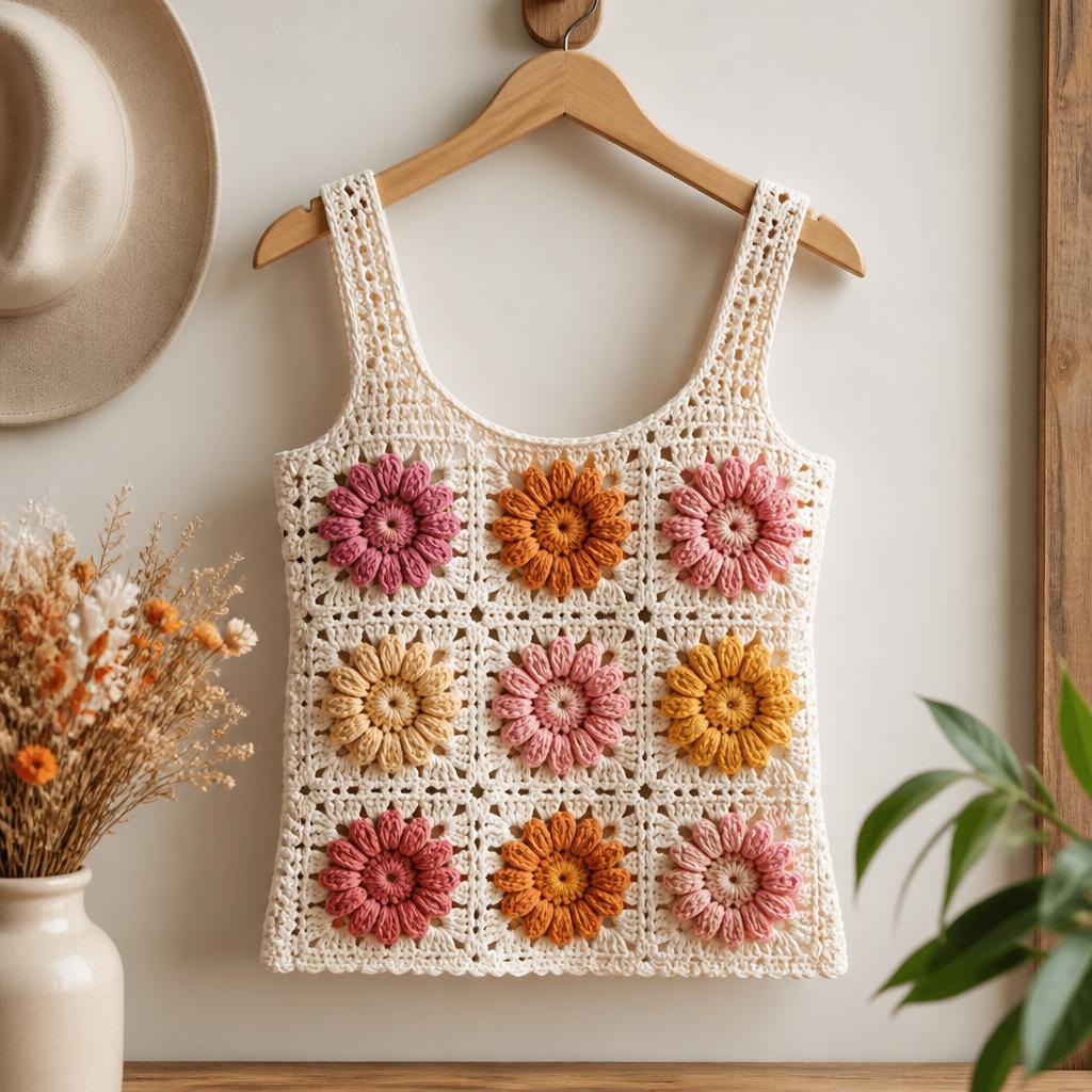 How to Style a Crochet Dahlia Top for Summer (Plus Gift Ideas for the Crochet Lover in Your Life)