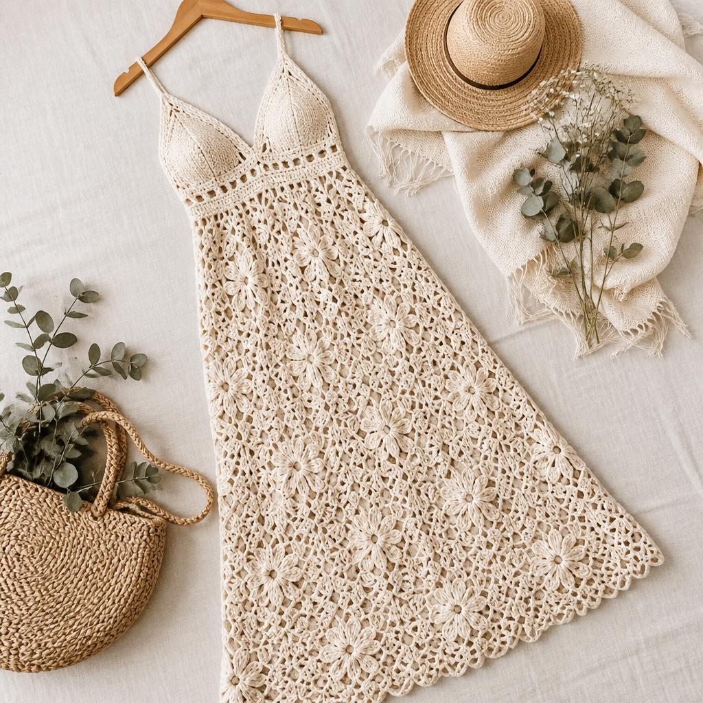 How to Crochet a Flower Lace Maxi Dress: The Confident Beginner's Complete Guide