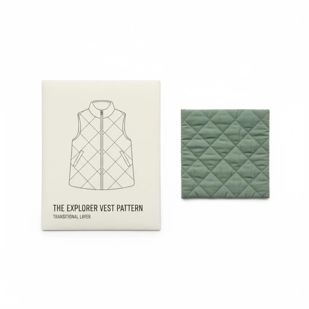 How to Sew a Diamond-Quilted Layering Vest