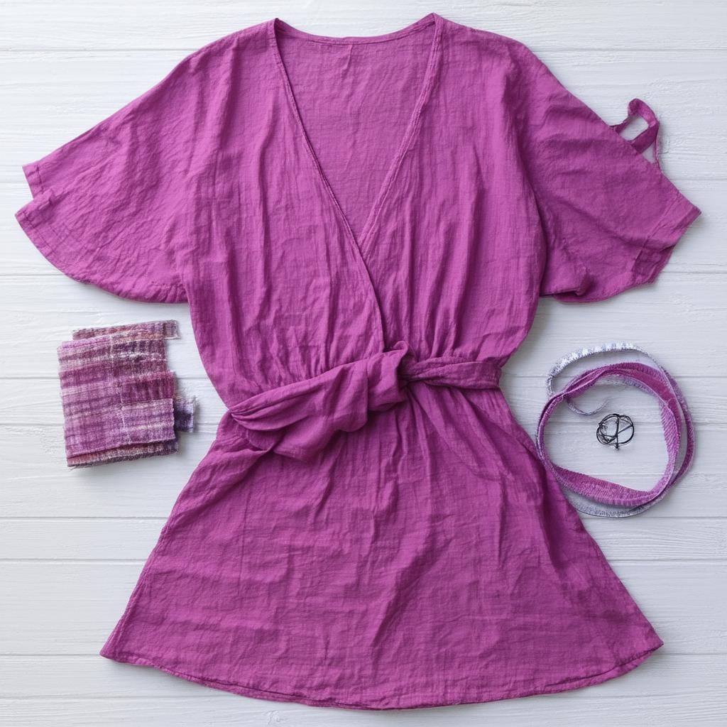 How to Sew a Maternity Wrap Top That Grows With You