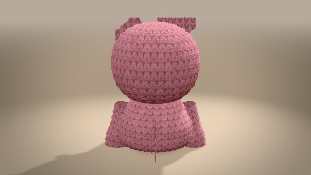 Baby Farm Animals 12in1 in 3D: from the back