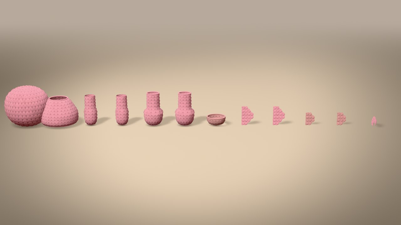 Baby Farm Animals 12in1 in 3D: every piece