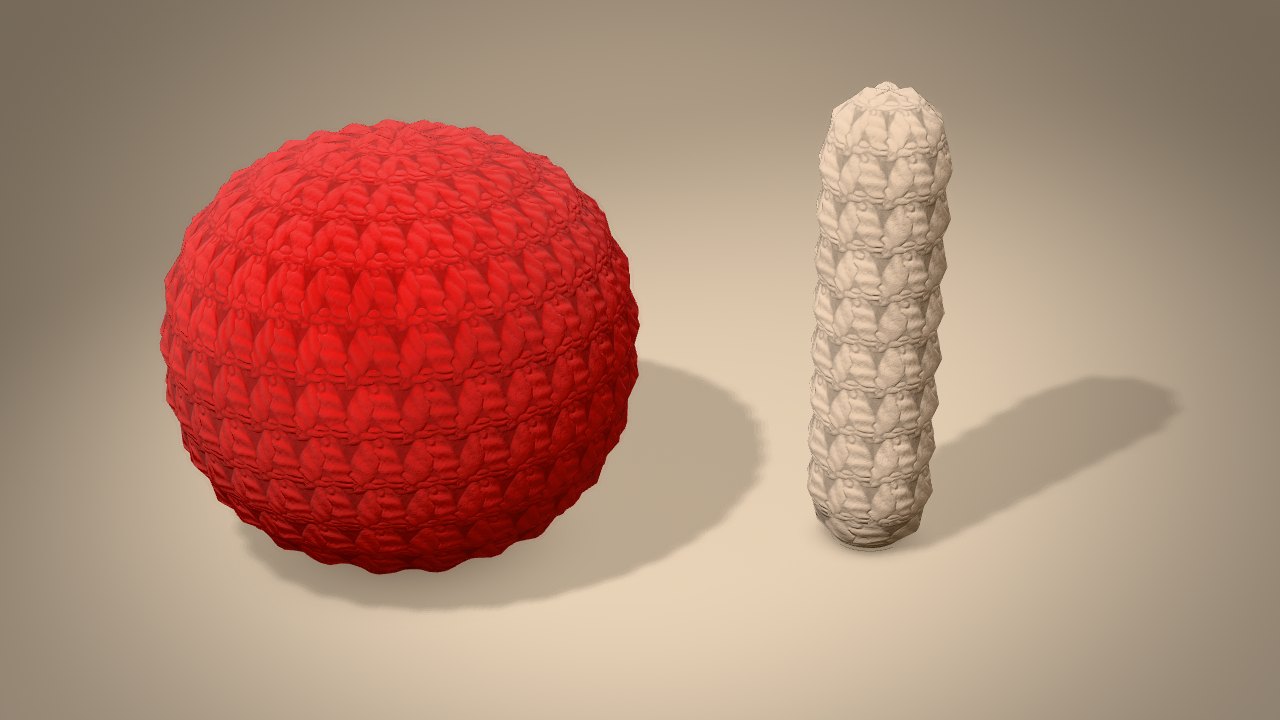 Candy Apple in 3D: every piece