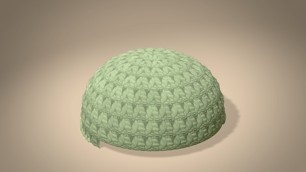 Little Caterpillar Crochet Pattern in 3D: halfway