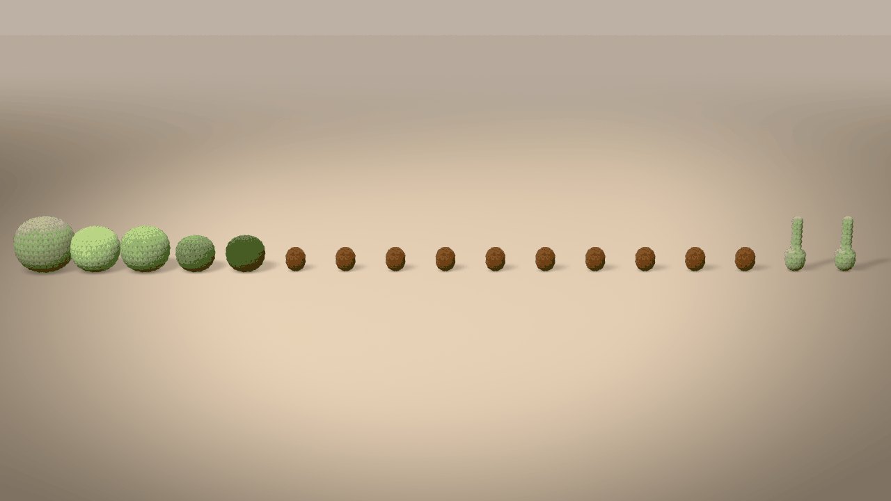 Little Caterpillar Crochet Pattern in 3D: every piece