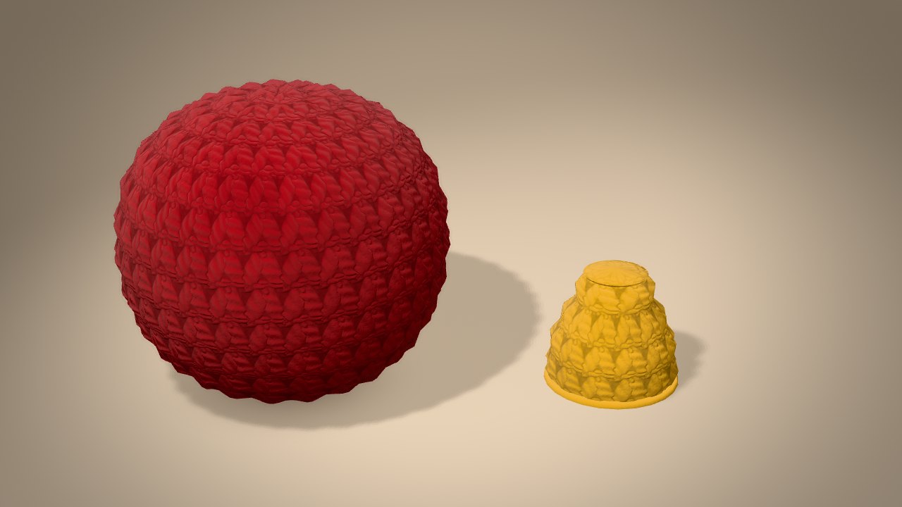 Christmas Bauble in 3D: every piece