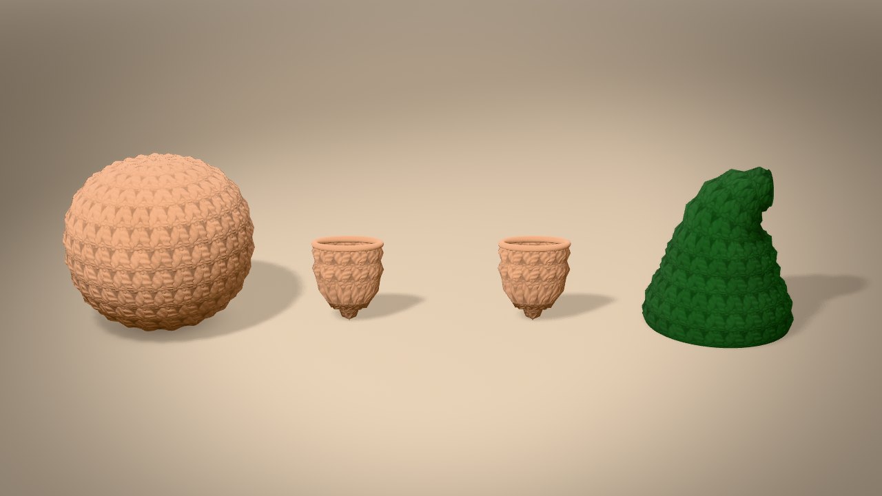 Elf Ornament in 3D: every piece