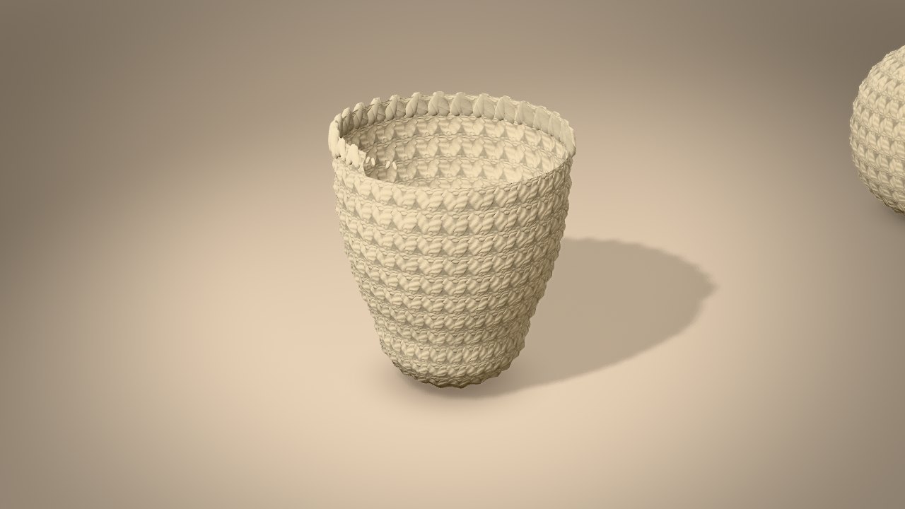 Floppy Cat Crochet Pattern in 3D: halfway