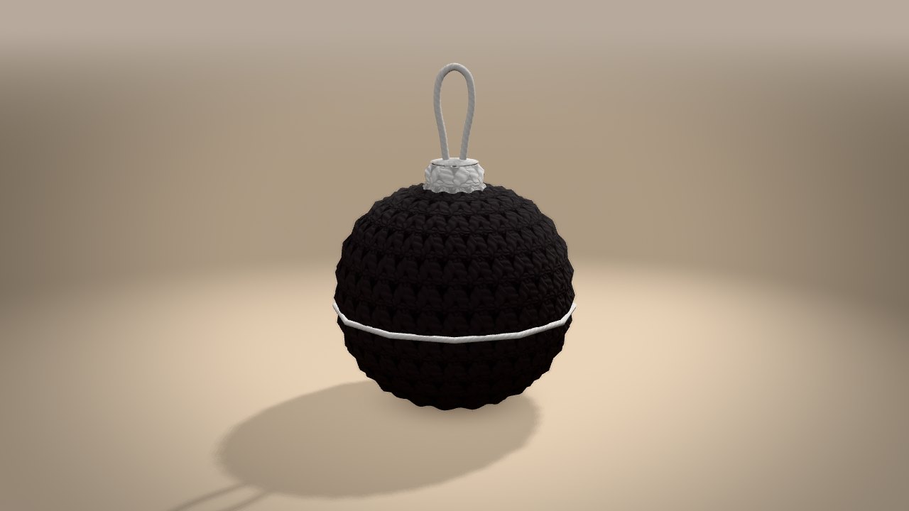 Gothmas Bauble in 3D: from the back