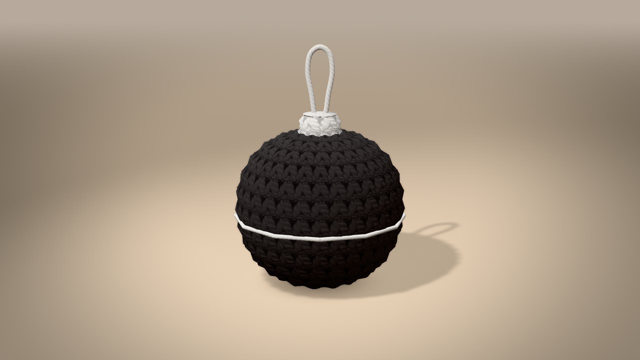 Gothmas Bauble in 3D: finished