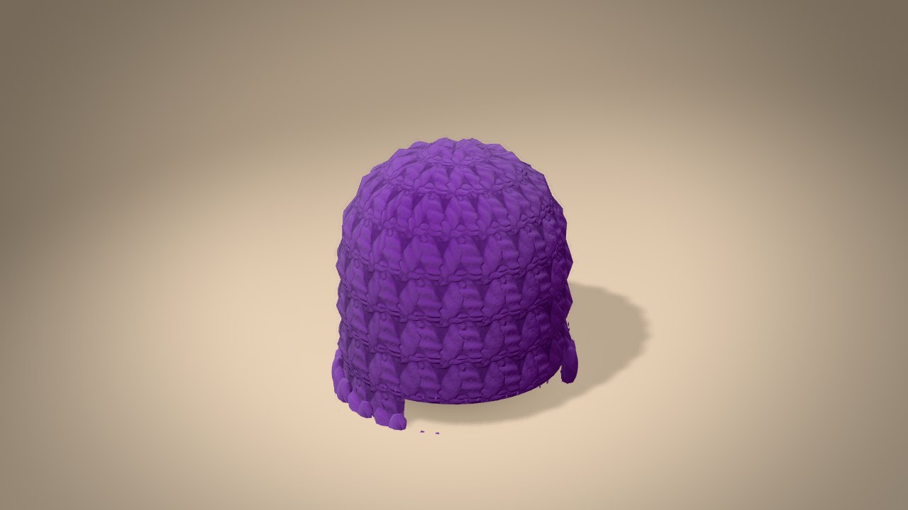 Haunted House Ornament in 3D: halfway