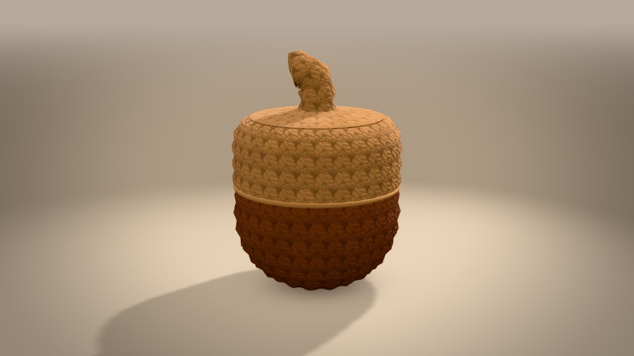 Little Acorn in 3D: from the back