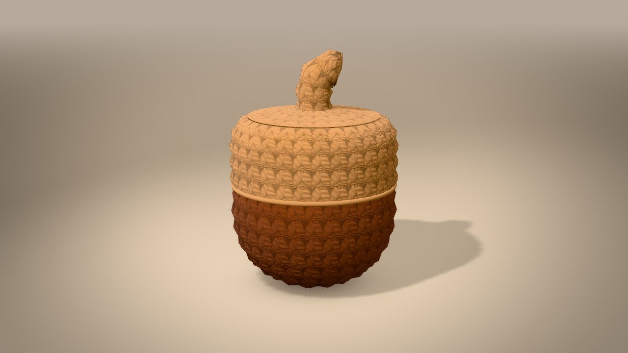 Little Acorn in 3D: finished