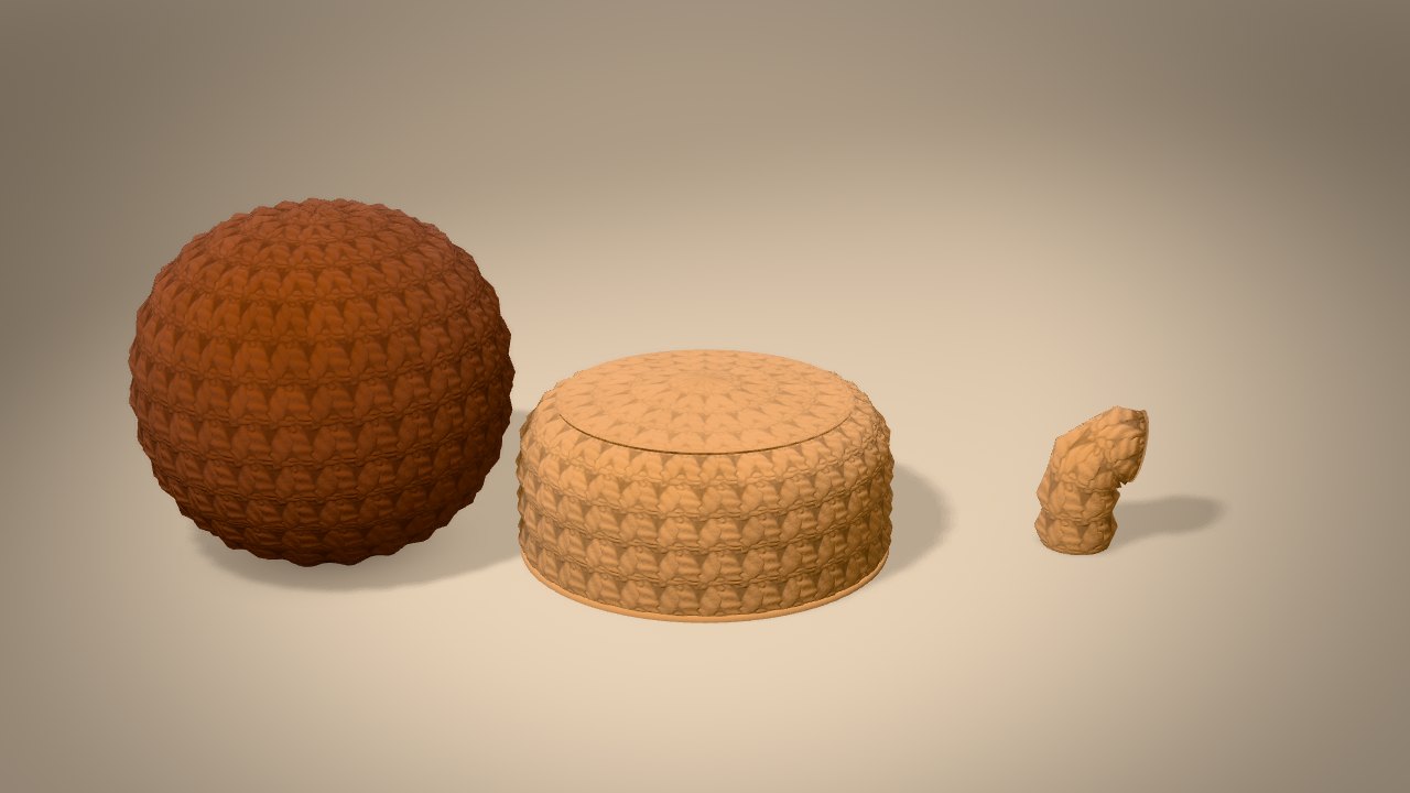 Little Acorn in 3D: every piece