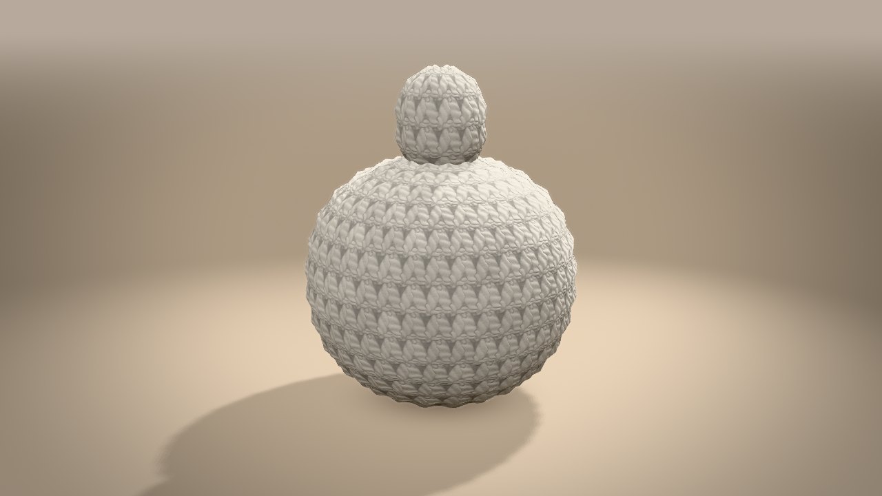 Little Bao Bun in 3D: from the back