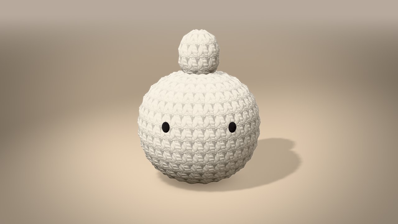 Little Bao Bun in 3D: finished