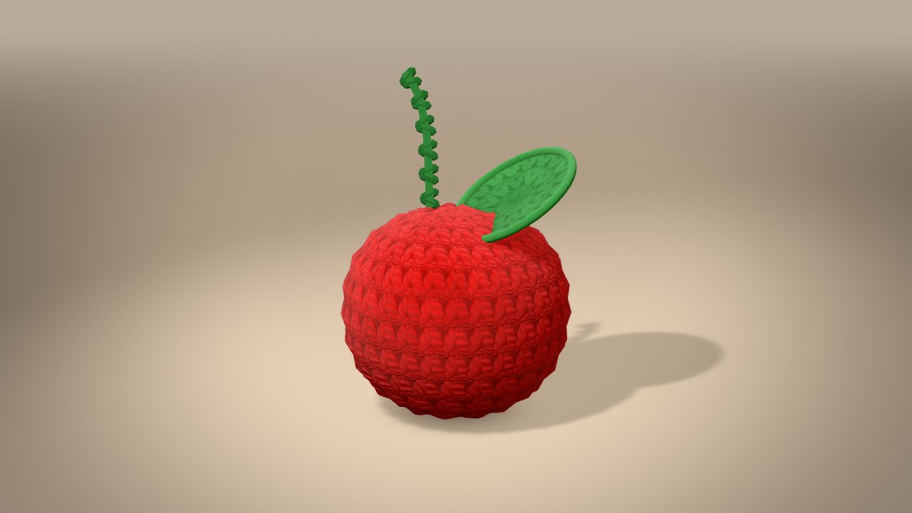 Little Cherry in 3D: finished