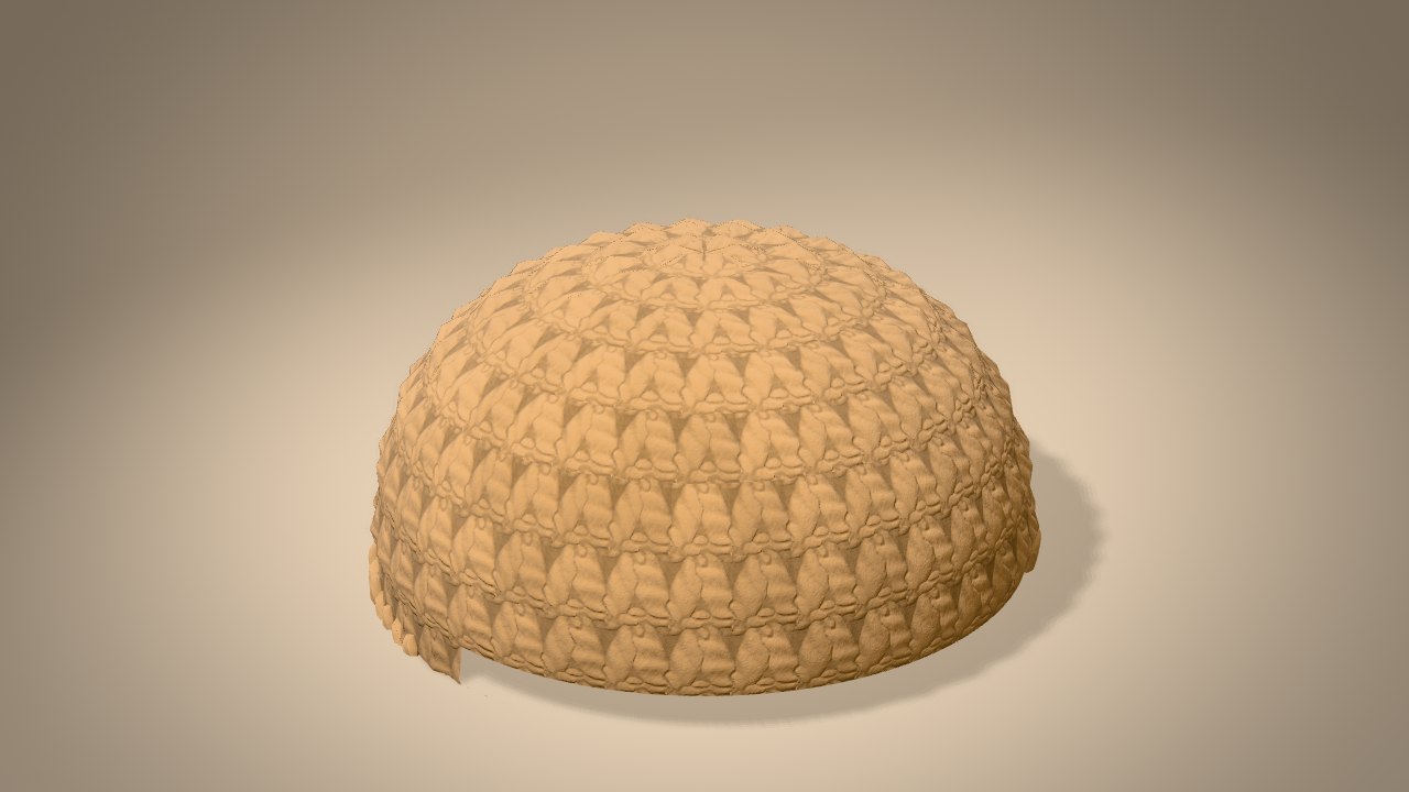 Little Christmas Beaver in 3D: halfway