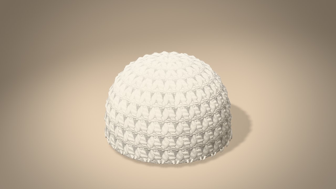 Little Christmas Bunny in 3D: halfway