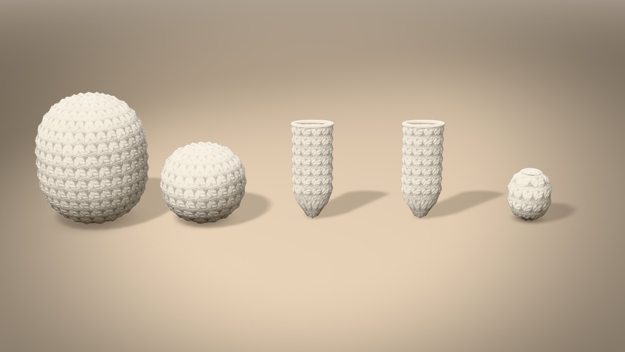 Little Christmas Bunny in 3D: every piece