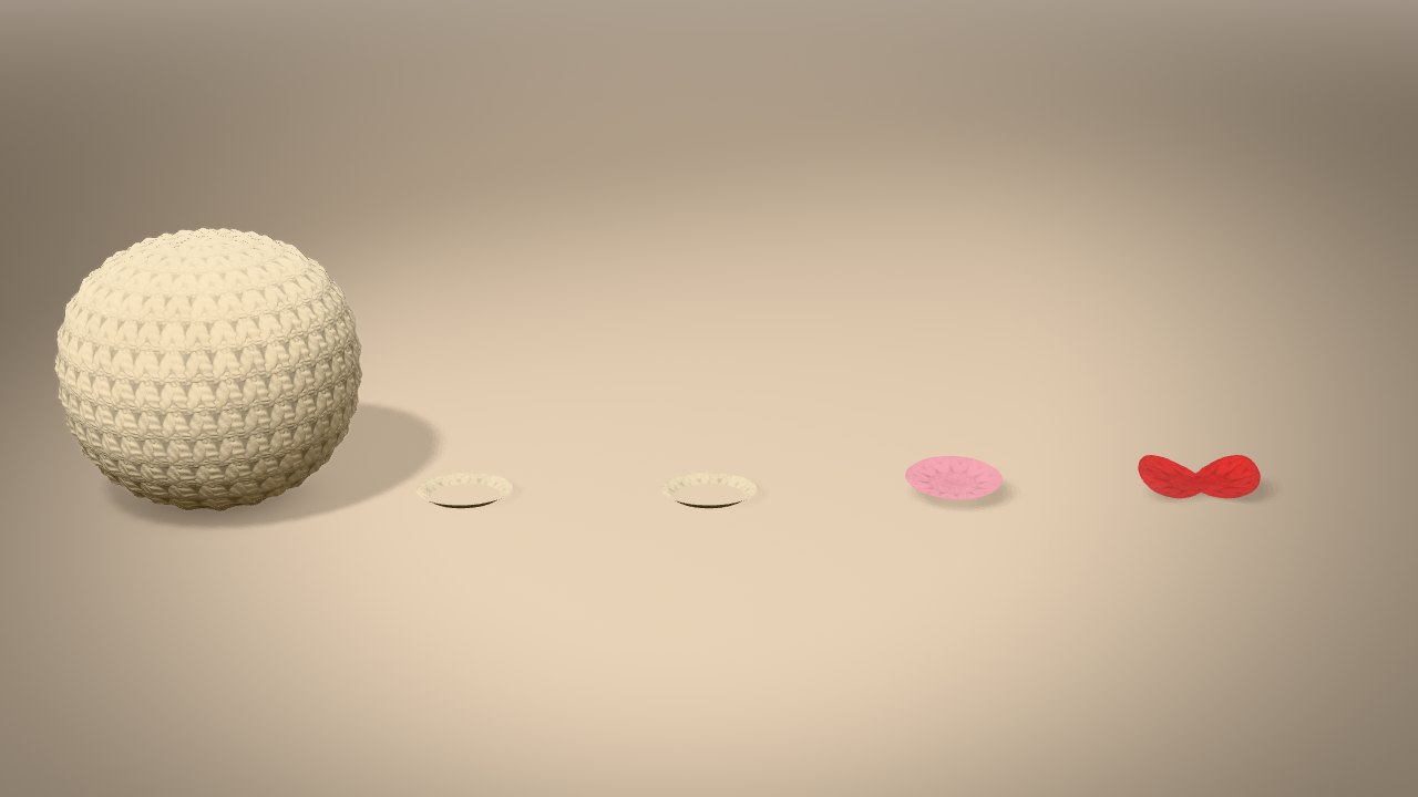 Little Christmas Cow in 3D: every piece