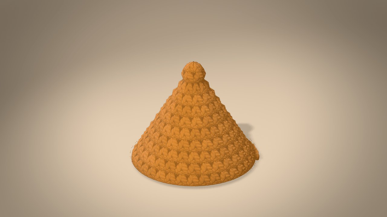 Little Christmas Fawn in 3D: halfway